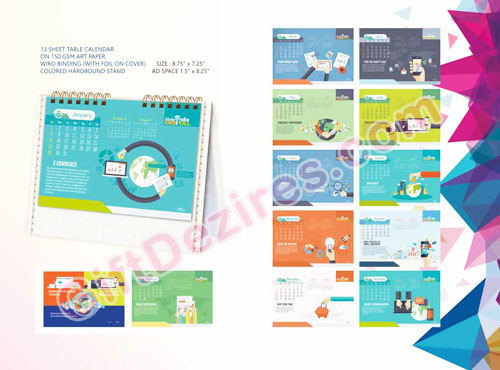 Corporate Gifts Table Calendar and Desk Calendar at Rs 250/piece | Mayur  Vihar Phase 1 | New Delhi | ID: 11900595862